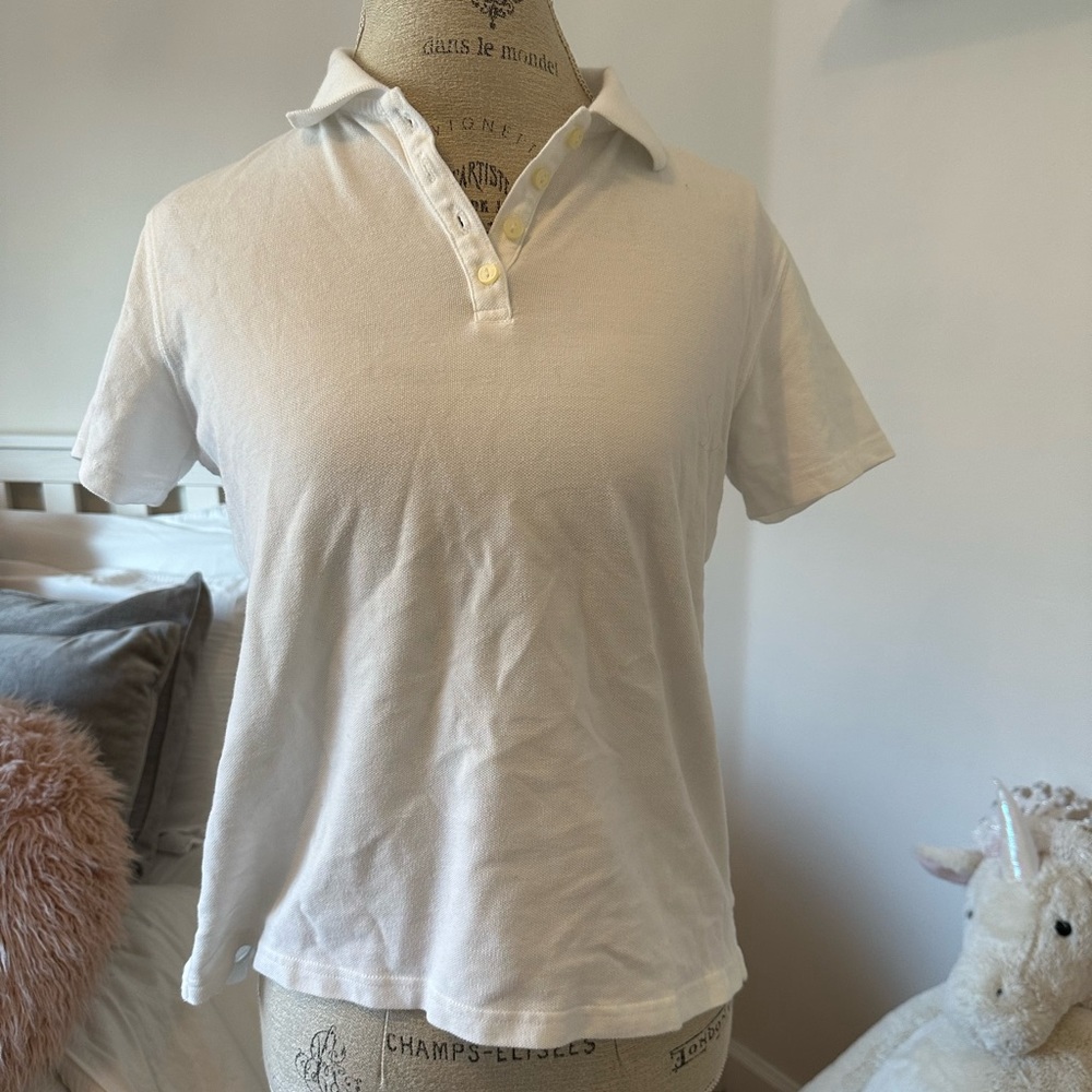 White Colored Polo
